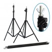 Studio Background Stand Support Tripod 2 x 2 M Portable Handle Kit 200 CM